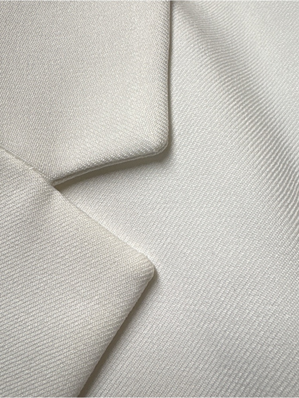 Anne Klein White Single-Button Notch Lapel Blazer - Picture 7 of 7